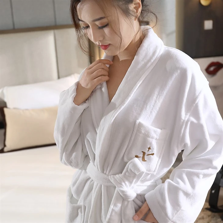 Plush Coral Fleece Robe price